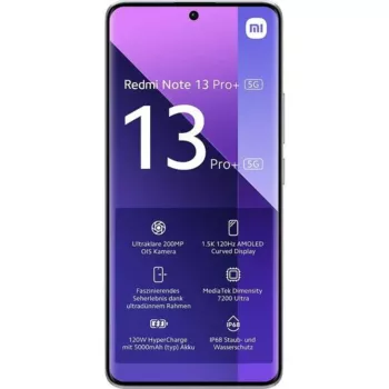 Xiaomi Redmi Note 13 Pro+ 256 Go Aurora Purple Android 13 5G 8 Go LPDDR5