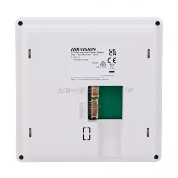 Hikvision DS-KH6110-WE1 Station intérieure 4,3 inch 480x272, PoE, WiFi, 4 boutons personnalisables, écran tactile, blanc