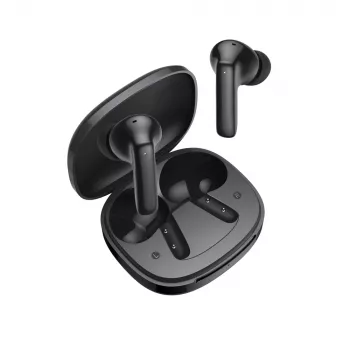 QCY T13 Pro Écouteurs true wireless intra-auriculaires avec réduction active du bruit, Bluetooth 5.3, IPX5, noirs