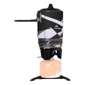 Système de cuisson d'extérieur intégré FIREMAPLE FMS-X2 noir