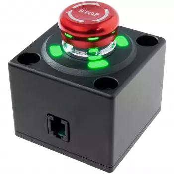 Simagic Alpha Kill Switch bouton d'arrêt d'urgence pour bases de volant Alpha Series