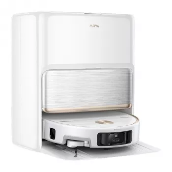 Mova V70 Ultra Complete blanc robot aspirateur-laveur avec station de nettoyage