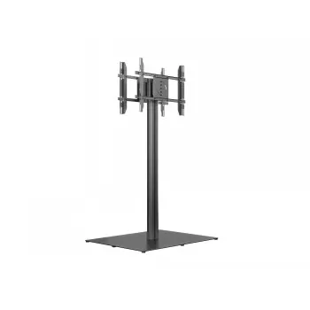 Support d'écran publicitaire MULTIBRACKETS M Public Display Stand 180 HD Back to Back Noir avec base au sol