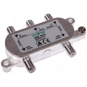 Combinateur de signaux satellite/terrestre (diplexeur) AXING SUMATOR AX SWE 30-01
