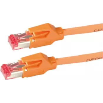 Câble de raccordement Draka Comteq 21.05.2055 Cat.6 U/UTP 5 m orange