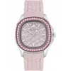 Montre femme Philipp Plein PWTAA0123 38 mm à quartz avec bracelet en silicone noir