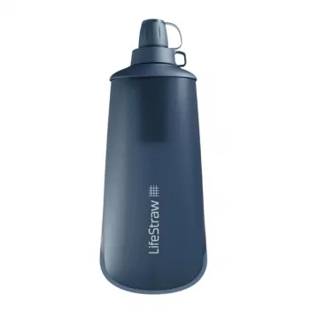 Gourde filtrante compressible LifeStraw Peak Series, 1 L, Mountain Blue