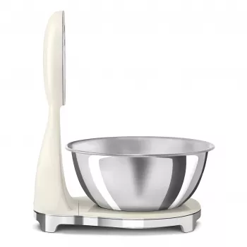 Balance de cuisine analogique et numérique SMEG crème KSF01CRWW