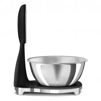 Balance de cuisine analogique et numérique SMEG noire KSF01BLWW