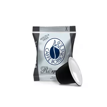 Caffè Borbone Respresso Miscela Nera Coffee Capsules 100 x 5g for Nespresso OriginalLine