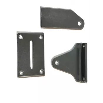 Ensemble d'équerres de montage FAAC/GENIUS pour 414/415/G-BAT (actionneur simple) - 6020083