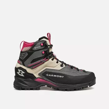Garmont Akron Mid GTX Women's Hiking Boots - Grey/Raspberry Pink (EU 39.5)