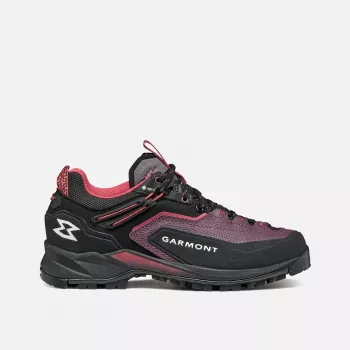 Chaussures d'approche Garmont Akron GTX pour femmes - Gris/rouge minéral, taille 37