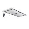Hotte aspirante îlot TEKA DHT 1285 5999, 800 m³/h, inox et verre