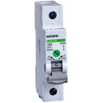 NOARK Ex9I125 1P 63A Interrupteur sectionneur, 1 module, 63A, 1 pôle