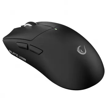 Souris gaming optique sans fil Rampage Blitz Ultimate 30000 DPI PAW3950 Tri-Mode 8K noire