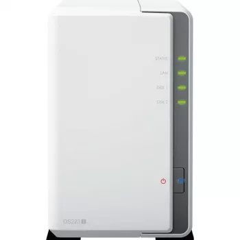 NAS de bureau Synology DS223j RED 16 To (2x 8 To) 2 baies