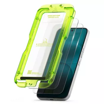 Protection d'écran en verre trempé Ringke Easy Slide lot de 2 pour Nothing Phone (4a) Pro, transparente