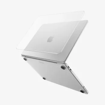 Spigen AirSkin MacBook Neo 13 2026 Frost coque rigide transparent givré