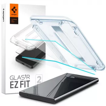 Spigen Glas.tR EZ Fit protection d'écran en verre trempé pour Samsung Galaxy S24 Ultra - lot de 2