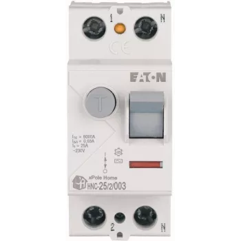EATON PFL6 interrupteur différentiel 25A 2P 30mA AC 6kA