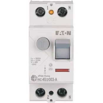 EATON HNC-40/2/003-A 40A 2P 30mA type A interrupteur différentiel 6kA