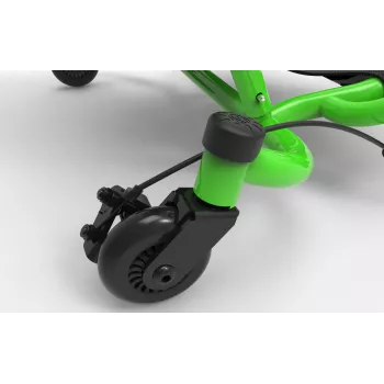 Jouet à dérive à propulsion par pédales EzyRoller Spinner X vert 360° pour enfants de 4 à 12 ans