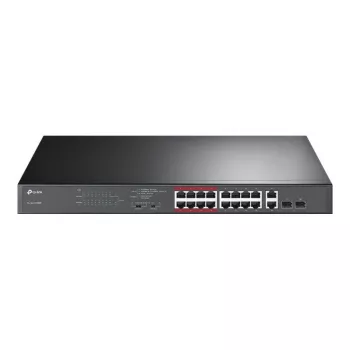 Switch PoE+ non administrable TP-Link TL-SL1218MP 18 ports Gigabit (16 ports PoE+, budget 192 W)