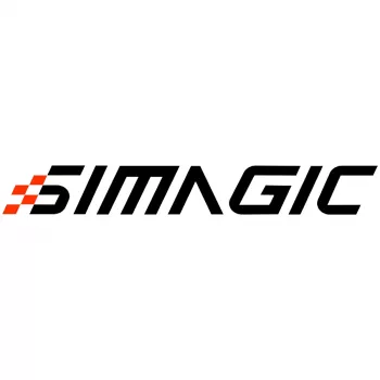 Tapis de sol Simagic - noir / rouge
