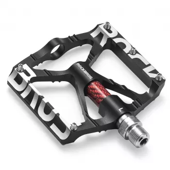 Rockbros 37213071001 Pédales de vélo en alliage d'aluminium - noir