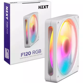 NZXT F120 RGB White Ventilateur de boîtier 120 mm