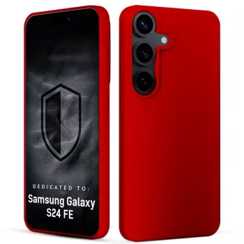 3MK PROTECTION Samsung Galaxy S24 FE - Coque 3mk Hardy Mellow rouge