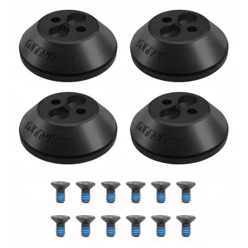 SUNNYLIFE 4x Protections de moteur pour drone DJI Avata 2 - silicone anti-poussière anti-rayures anti-collision - noir