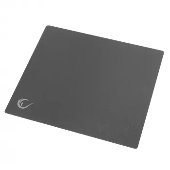 Tapis de souris Rampage Vision Glass XL 450x400 mm verre trempé micro-gravé noir