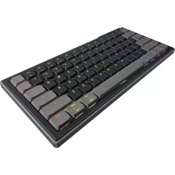 Clavier mécanique gaming CHERRY K63W PRO COMPACT ULTRA-WIDEBAND - CHERRY MX Low Profile 2.0 Red, disposition US, noir
