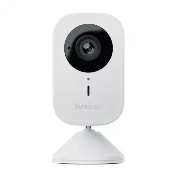 Synology CC410W Caméra cube Wi-Fi 4MP avec IA, vue panoramique 360°, audio bidirectionnel, IP67, PoE