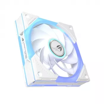 ASUS ROG Eurux GR120 ARGB Reverse Fan White Edition, 120 mm, à l'unité