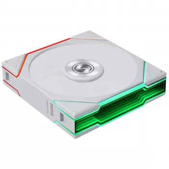 Ventilateur Lian Li UNI FAN TL FLEX Wireless ARGB Reverse Blade 120 mm - blanc