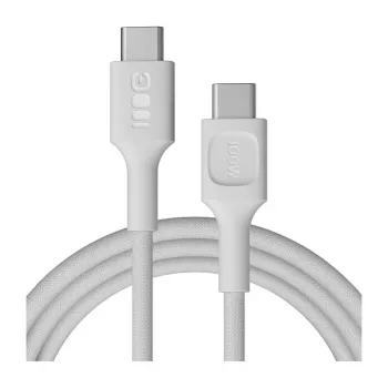 Câble Green Cell PowerStream USB-C vers USB-C 100 W PD 2 m blanc