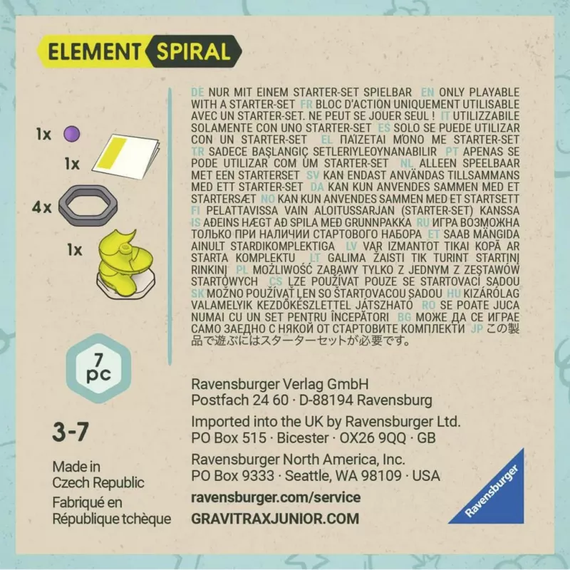 Ravensburger GraviTrax Junior élément spirale