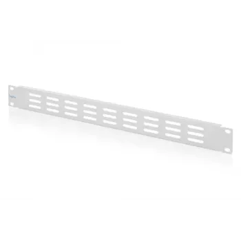 DIGITUS panneau d'occultation ventilé 1U avec grille pour baies 19 pouces, gris clair RAL 7035