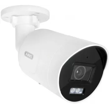 ABUS caméra IP mini tube 4 MP avec objectif 2,8 mm, vision nocturne IR et lumière blanche