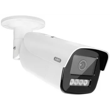 ABUS 4 MP IP caméra Bullet, objectif 4 mm, IR et lumière blanche, IP67, IK10