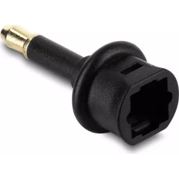 Delock adaptateur Mini TOSLINK 3,5 mm mâle vers TOSLINK femelle