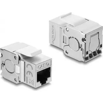 Module Keystone Delock RJ45 femelle vers LSA Cat.6A blindé sans outil
