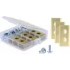 Lames de rechange Delock revêtues de titane pour robots tondeuses Worx Landroid, lot de 30