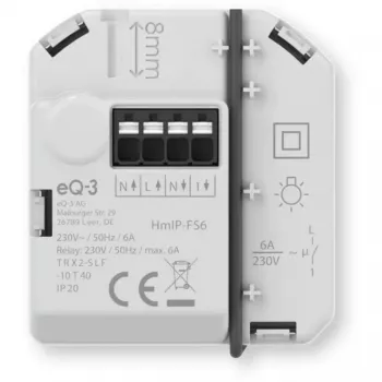 Homematic IP actionneur de commutation encastré 6A