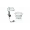 Ensemble d'accessoires de pâtisserie Bosch MUZS2BS BakingSensation pour robot pâtissier, blanc
