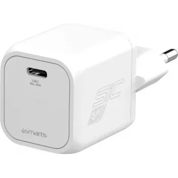 4smarts PDPlug SiC Chargeur mural USB-C 45W blanc