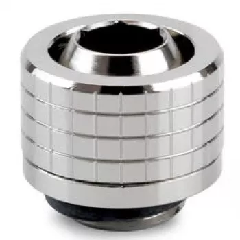 Raccord à compression Thermal Grizzly DeltaMate, laiton - nickel brillant, ST13 (diamètre extérieur 13 mm, G1/4 pouces)